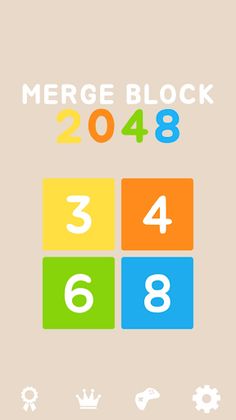 Merge Block 2048 - Screenshot 1