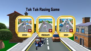 Tuk Tuk Racing Game - Screenshot 1