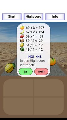 Obst im Fluss - Screenshot 2