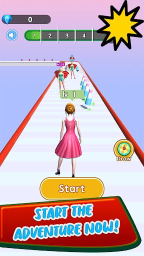 Queen Runner 3D - Screenshot 2