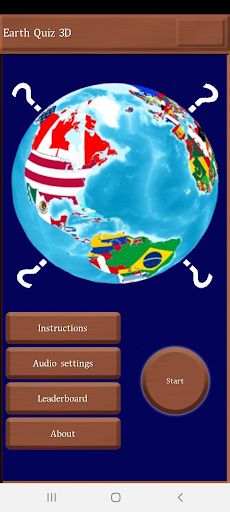 Earth Quiz 3D - Screenshot 1