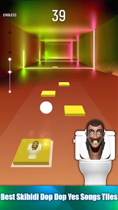 Skibidi Dop Yes Song Tiles Hop - Screenshot 4