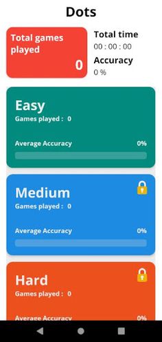 Dots - visual memory training - Screenshot 1