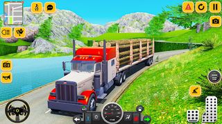 Log Cargo Transport Truck Game - Screenshot 3