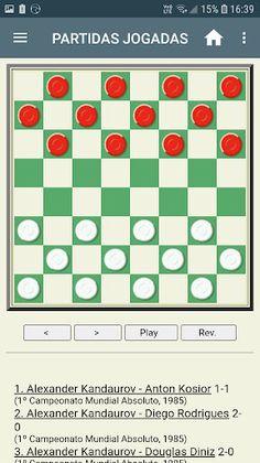 Campeonatos Mundiais de Damas - Screenshot 3