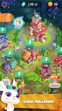 Idle Rabbits: Save the World - Screenshot 4