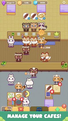 Cozy Cafe: Animal Restaurant - Screenshot 1