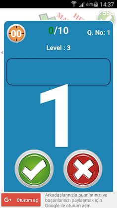 Hızlı Matematik Oyunları - Screenshot 3