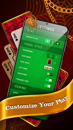 Spider Solitaire: Classic Game - Screenshot 2