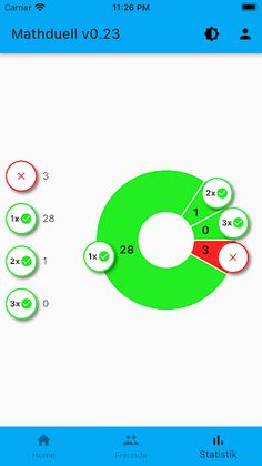 Mathduell - Kopfrechnen üben - Screenshot 4