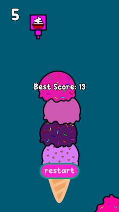 ice cream stack infinite - Screenshot 4