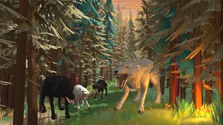 Hunter Wolf Wildlife Safari 3d - Screenshot 2