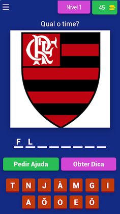 Quiz de Escudos de Futebol - Screenshot 1