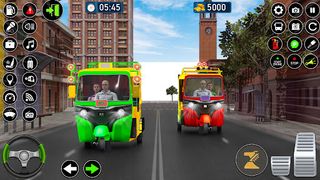 Auto Rickshaw Tuk Tuk Game 3D - Screenshot 1
