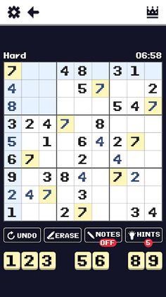 8bit Number Place - Screenshot 2
