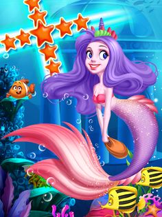 Ocean Mermaid Blast - Screenshot 1