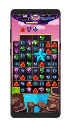Gems Fun- Classic - Arcade - Screenshot 1