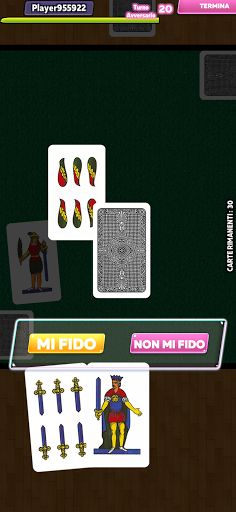 Broom Italian Card Game Online - Screenshot 2