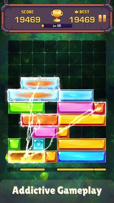 Sliding Puzzle: Jewel Dropdom - Screenshot 2