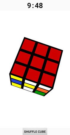Rubiks cube - Screenshot 1