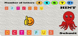 Jumble Scramble Jumbled words - Screenshot 1