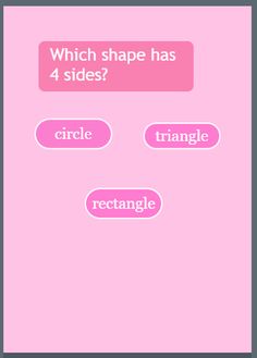 Rishika's Maths shape quiz - Screenshot 2