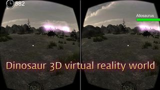 VR Dinosaur Game – Cardboard - Screenshot 1