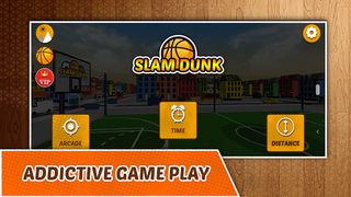 Slam Dunk - Basket Hoops Game - Screenshot 1