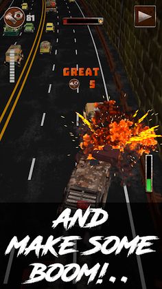 Boom! Burning Wheels - Screenshot 3
