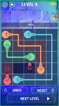 Neon Light Puzzle : Connect Th - Screenshot 2