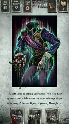 Fighting Fantasy: House of Hell - Screenshot 1