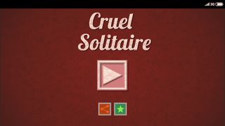 Cruel Solitaire - Screenshot 1