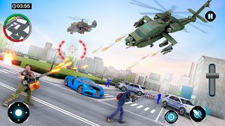 US Army Car Driver Crime Fight - Screenshot 2
