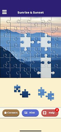Sunrise & Sunset Puzzle - Screenshot 4