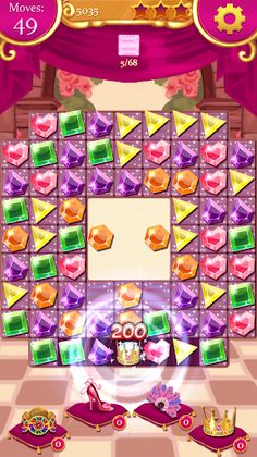 Princess Jewels Fever: Match 3 - Screenshot 2