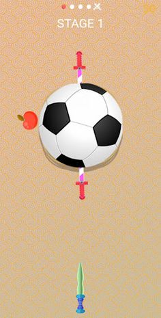 knife spot throw - Screenshot 1