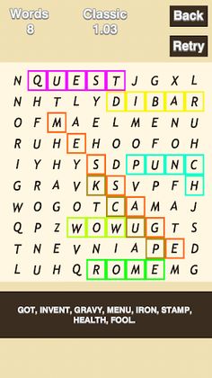 Word Search Puzzle - Screenshot 3