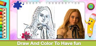 Megan Coloring Game - Screenshot 3