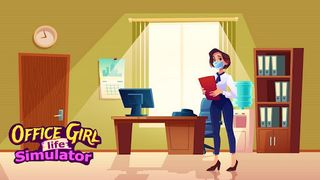 Office Girl Simulator Game 3D - Screenshot 1