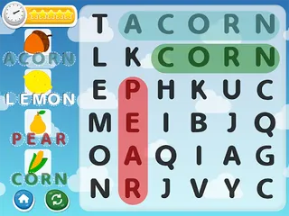 Word Search for kids - Screenshot 1