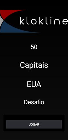 50 Capitais EUA Desafio - Screenshot 1
