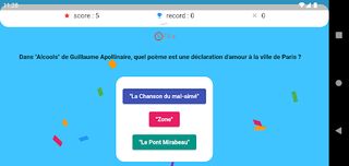 Bac de Français 2024 quiz - Screenshot 1