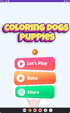 Puppy Dog Coloring Game - Screenshot 2