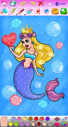 Princess Coloring Game - Screenshot 1