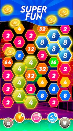 Hexagon Link Hexa Puzzle Game - Screenshot 1