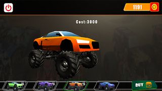 Hot Monster Jam Truck Wheels - Screenshot 1