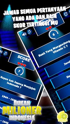 Bukan Quiz Milioner Indonesia - Screenshot 2