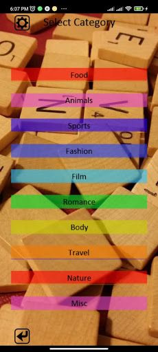 Word Search Games in English - Screenshot 3