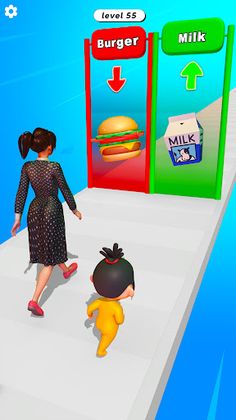 Mom Running Games - Mom Games - Screenshot 4
