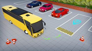 Modern Bus 3D Parking Games - Screenshot 2